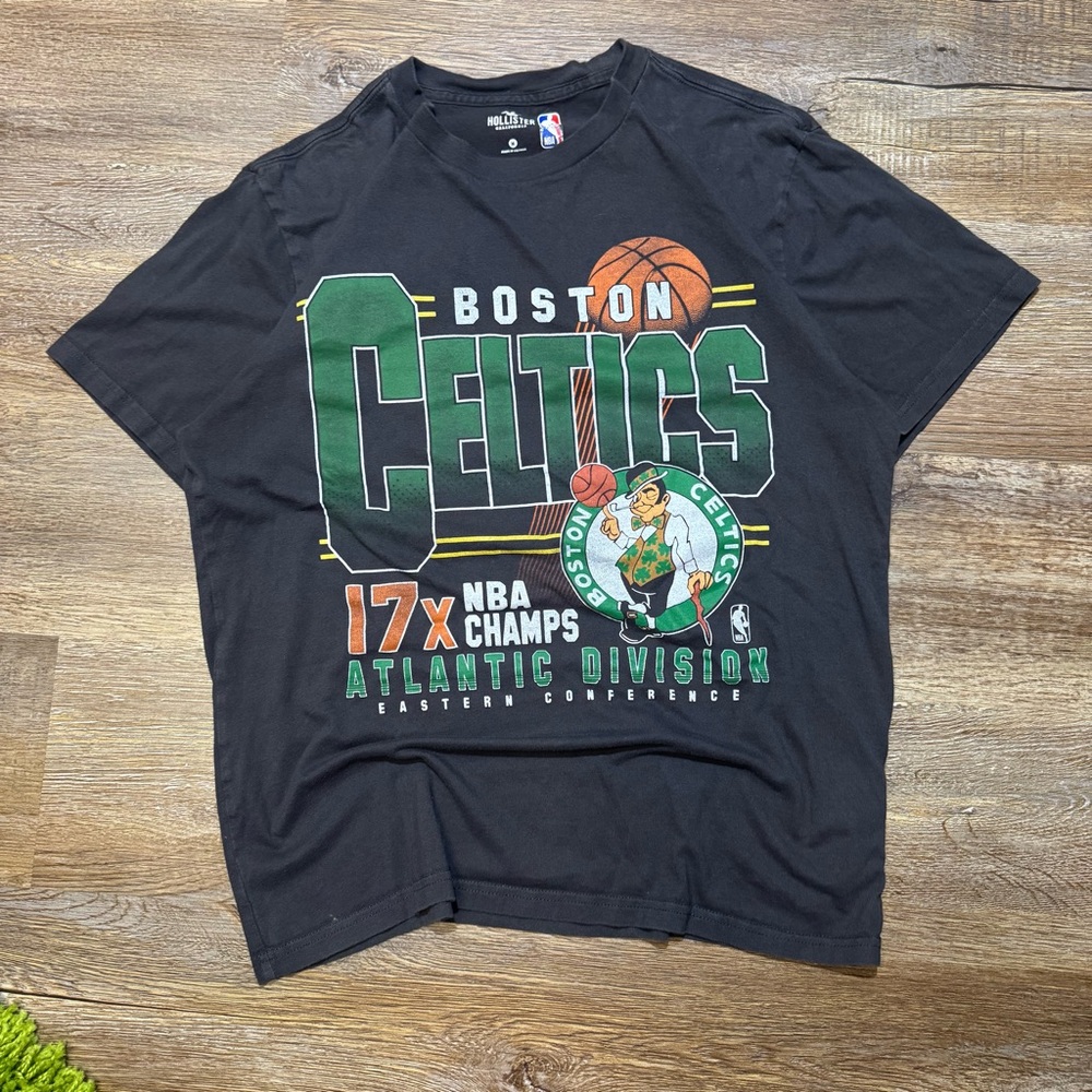 Boston‎ Celtics 17X champions T shirt